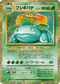 Venusaur Pokémon TCG card art