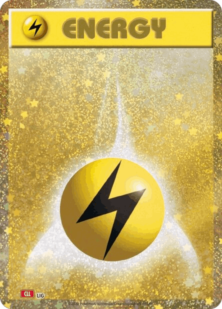 Lightning Energy #34 from Pokémon TCG Classic (Charizard)