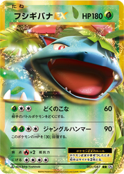 Venusaur-EX Expansion Pack 20th Anniversary card