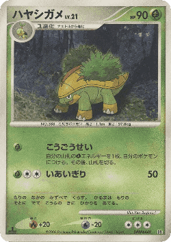 Grotle Pokémon TCG card art