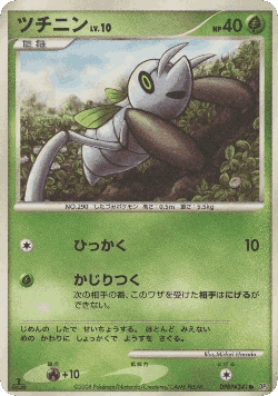 Nincada Pokémon TCG card art