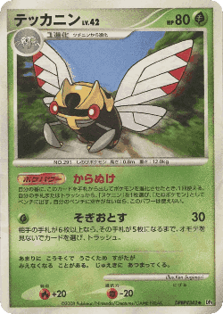 Ninjask Pokémon TCG card art