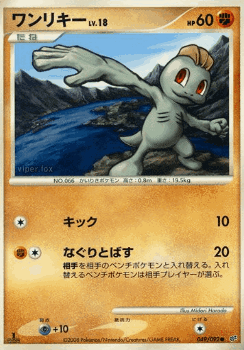 Machop 49, Intense Fight in the Destroyed Sky