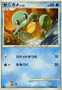 Squirtle Pokémon TCG card art