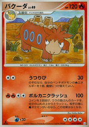 Camerupt Beat of the Frontier card
