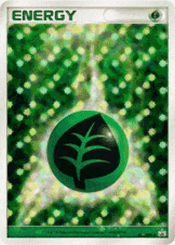 Grass Energy Pokémon TCG card art