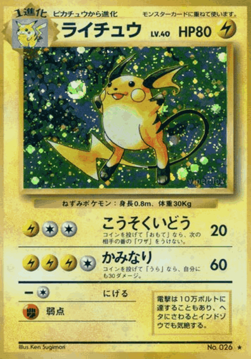 Raichu 38, Expansion Pack