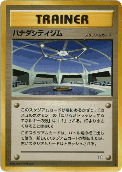 Cerulean City Gym Pokémon TCG card art