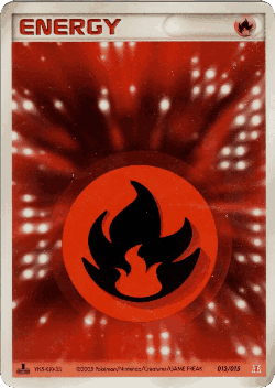 Fire Energy Pokémon TCG card art