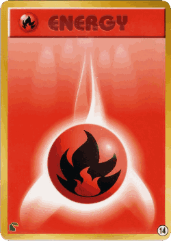 Fire Energy Pokémon TCG card art