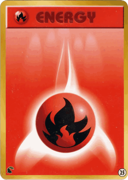 Fire Energy 25, Intro Pack Neo (Chikorita)