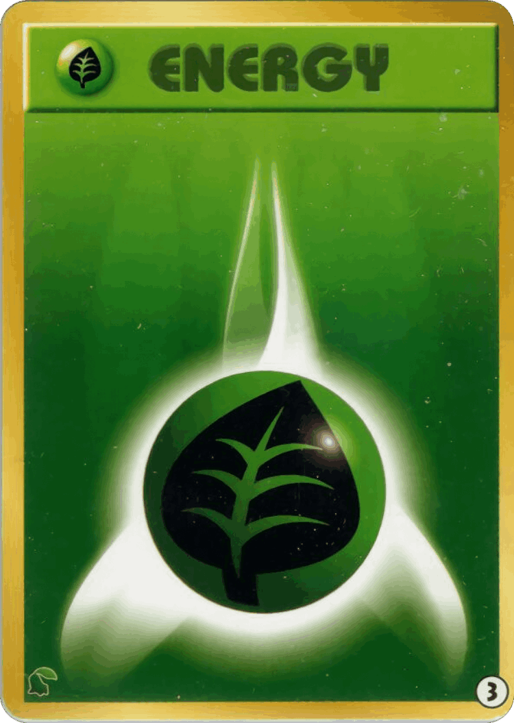 Grass Energy #3 from Intro Pack Neo (Chikorita)