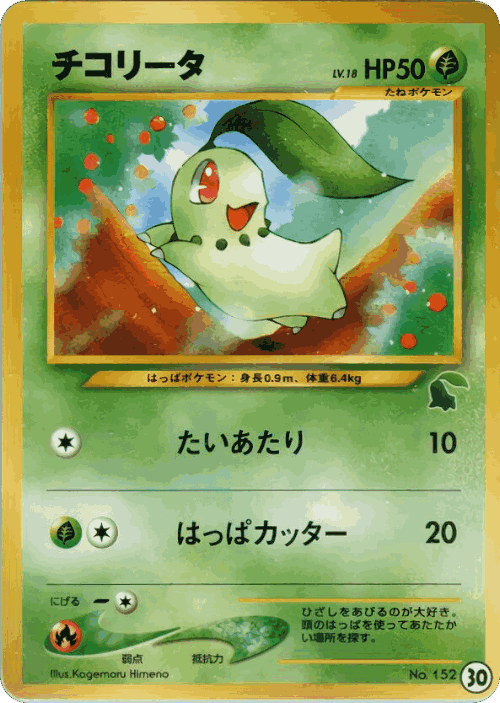 Chikorita 30, Intro Pack Neo (Chikorita)