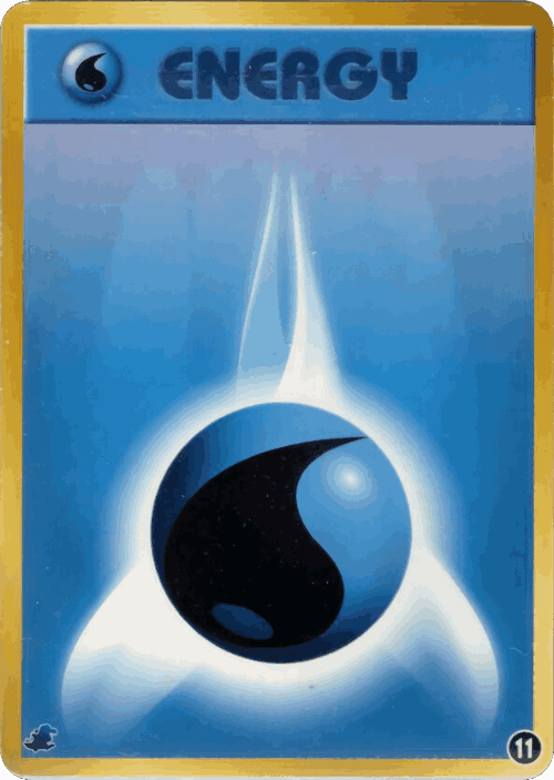 Water Energy Pokémon TCG card art