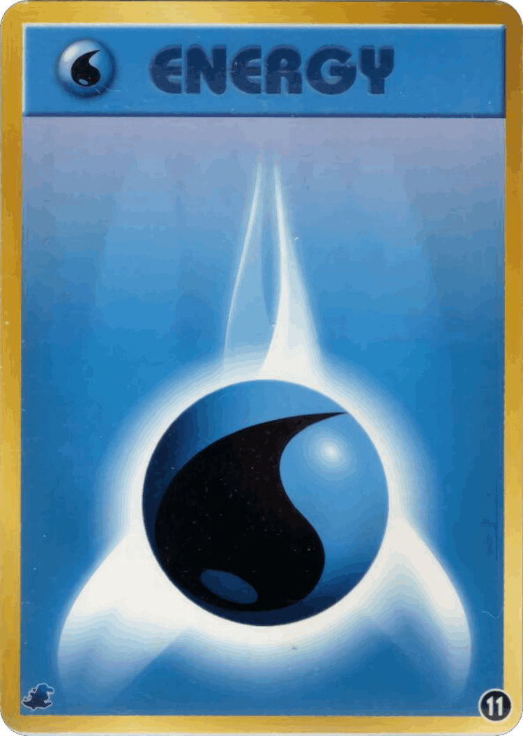 Water Energy #11 from Intro Pack Neo (Totodile)