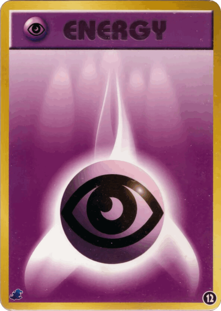 Psychic Energy #12 from Intro Pack Neo (Totodile)