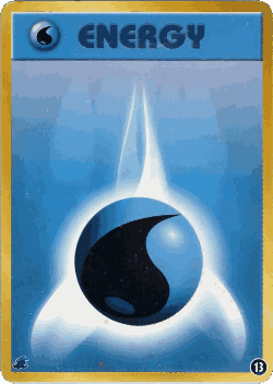 Water Energy Pokémon TCG card art