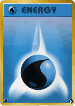 Water Energy Pokémon TCG card art