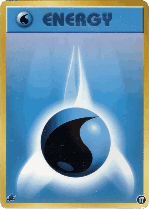 Water Energy #17 from Intro Pack Neo (Totodile)
