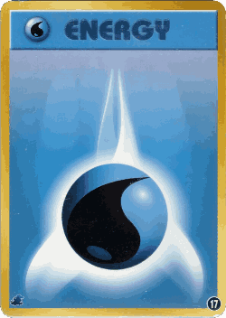 Water Energy Pokémon TCG card art