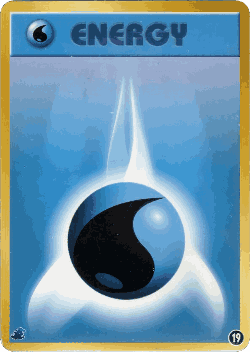 Water Energy Pokémon TCG card art
