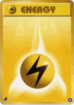 Lightning Energy Pokémon TCG card art