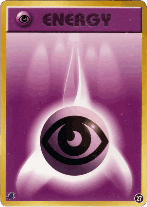 Psychic Energy #27 from Intro Pack Neo (Totodile)