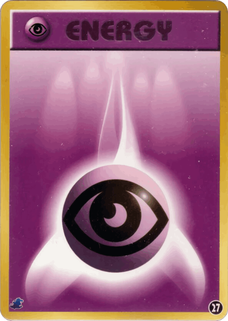 Psychic Energy #27 from Intro Pack Neo (Totodile)