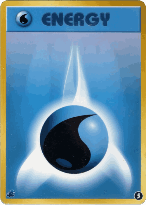 Water Energy Pokémon TCG card art