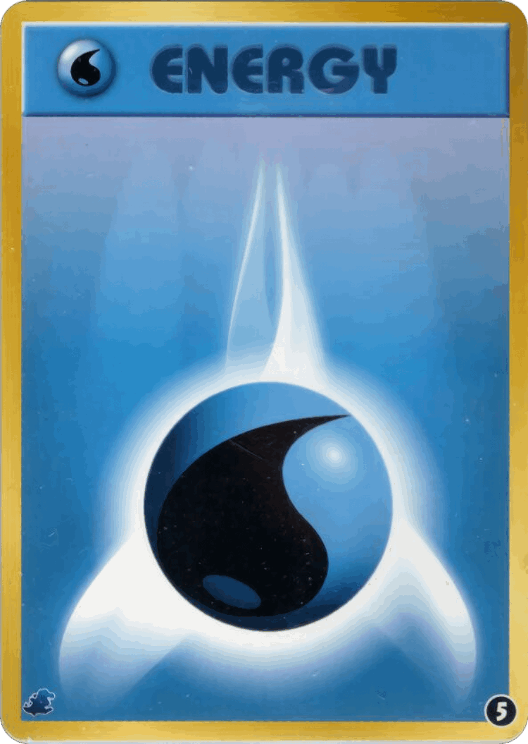 Water Energy #5 from Intro Pack Neo (Totodile)