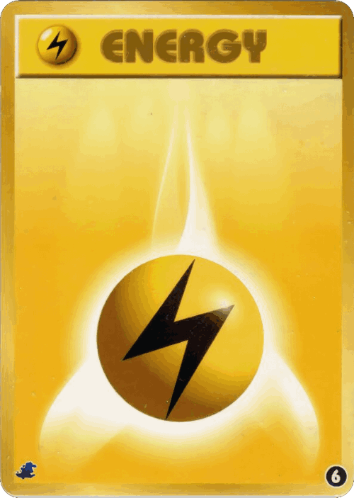 Lightning Energy Pokémon TCG card art
