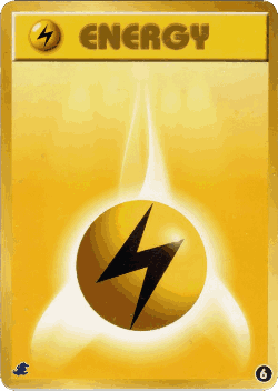 Lightning Energy Pokémon TCG card art