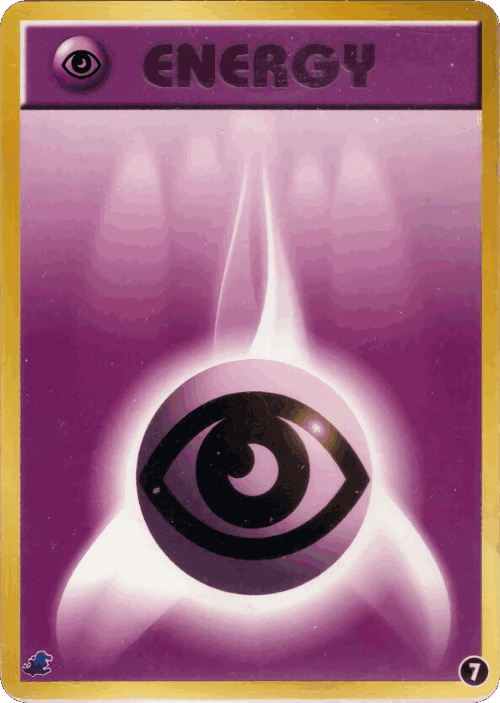 Psychic Energy Pokémon TCG card art