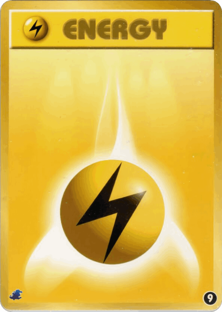 Lightning Energy #9 from Intro Pack Neo (Totodile)