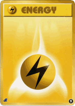 Lightning Energy Pokémon TCG card art