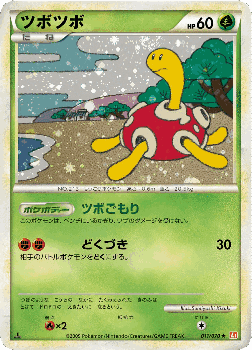 Shuckle Pokémon TCG card art