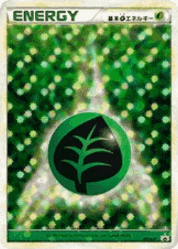 Grass Energy Pokémon TCG card art