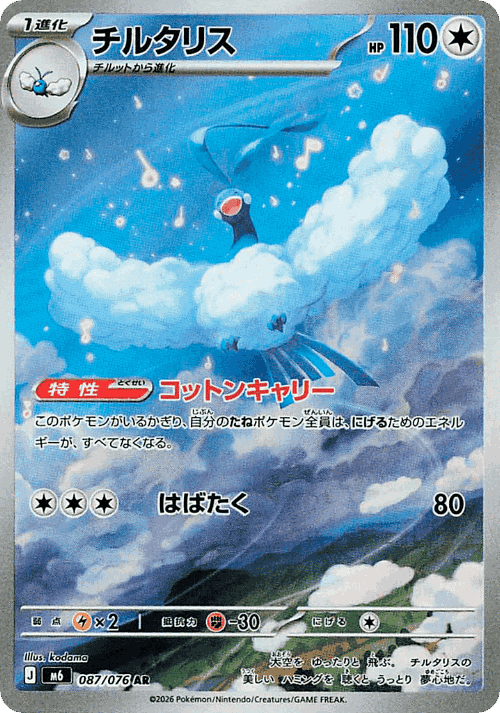 Altaria 87, Storm Emeralda
