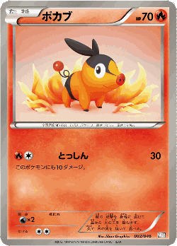 Tepig Pokémon TCG card art