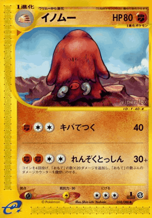 Piloswine 58, Mysterious Mountains