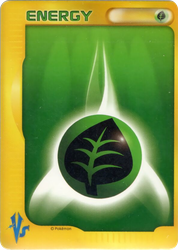 Grass Energy Pokémon VS card
