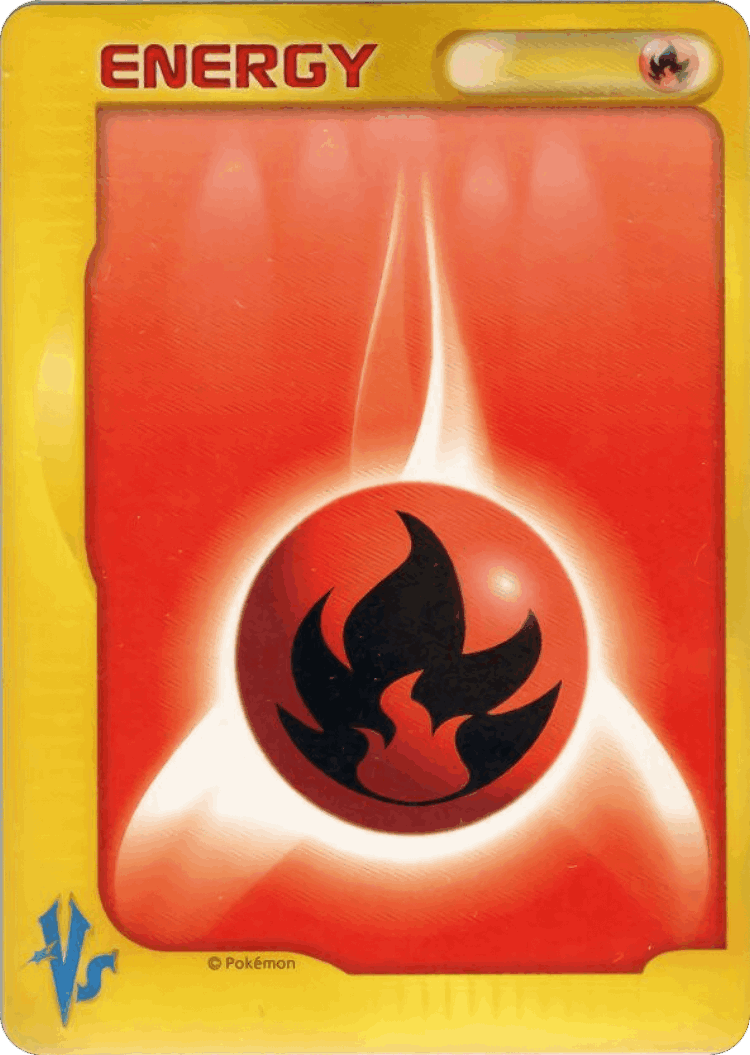 Fire Energy #144 from Pokémon VS