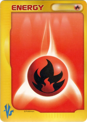 Fire Energy Pokémon VS card