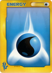 Water Energy Pokémon VS card