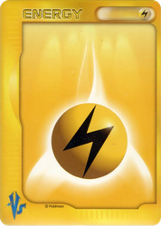 Lightning Energy Pokémon VS card