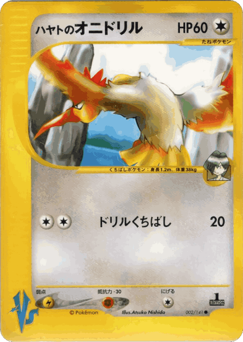 Falkner's Fearow Pokémon TCG card art