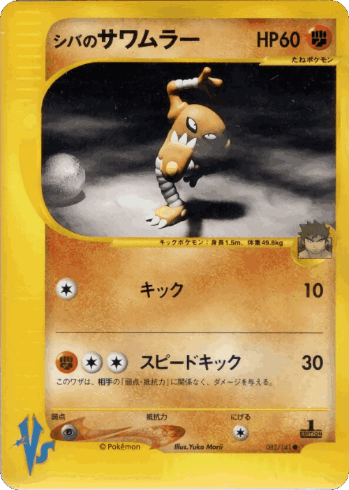 Bruno's Hitmonlee 82, Pokémon VS