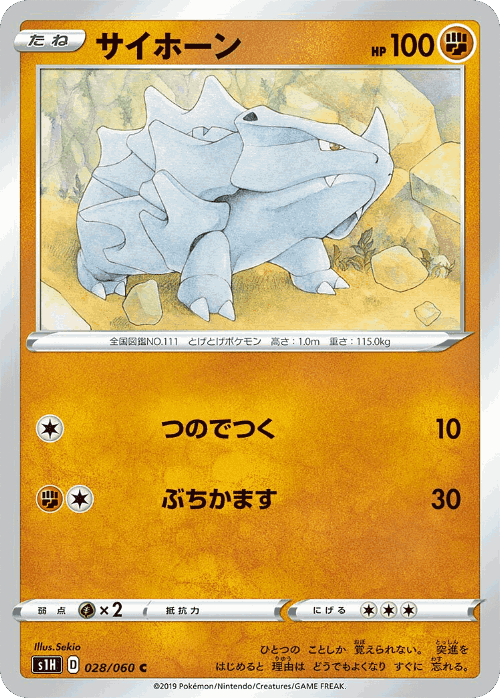 Rhyhorn 28, Shield
