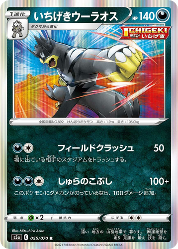 Single Strike Urshifu 55, Matchless Fighters