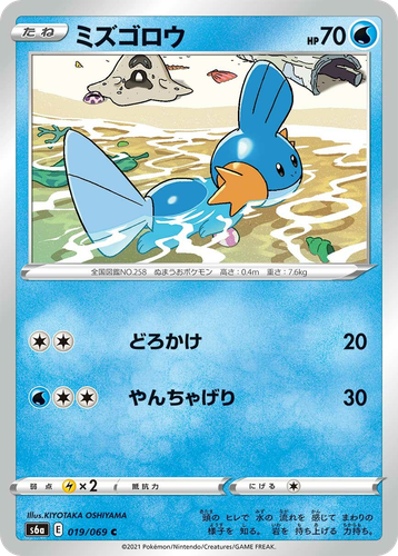 Mudkip Pokémon TCG card art
